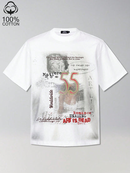 Vintage Graffiti Aesthetic Retro Graphic Tee