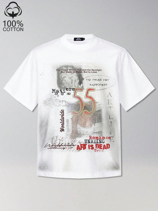 Vintage Graffiti Aesthetic Retro Graphic Tee