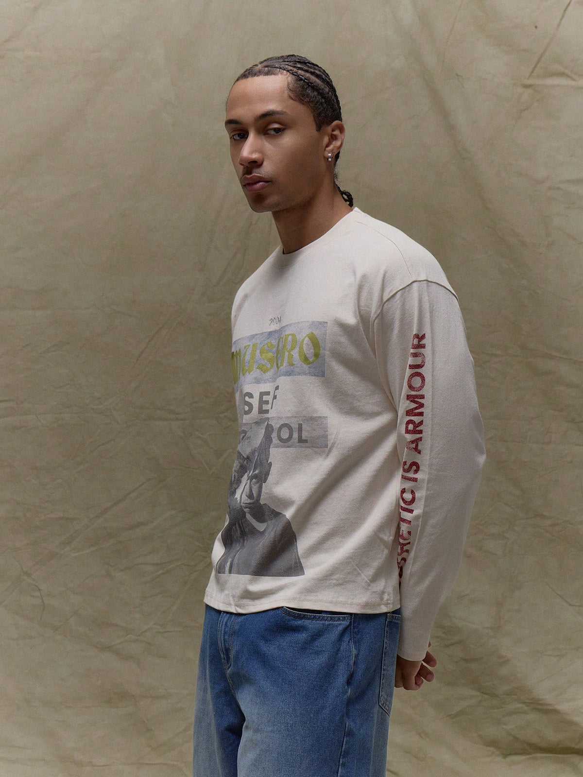 Vintage Graphic Long Sleeve Shirt