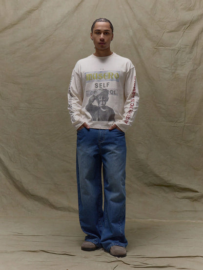 Vintage Graphic Long Sleeve Shirt