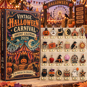 Vintage Halloween Carnival 2026 Advent Calendar (24 Pcs)