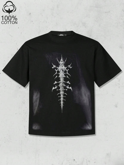Vintage Heavy Metal Dark Streetwear Graphic Tee