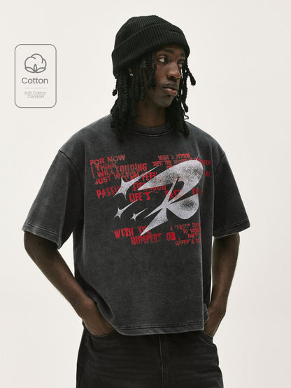 Vintage Wash Graphic Tee Men's