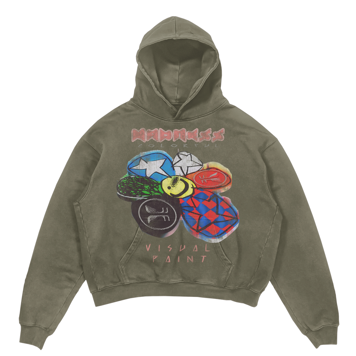 Visual Paint Hoodie
