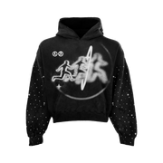 Warp Rhinestone Hoodie