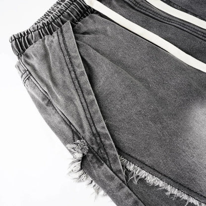 Washed Wide Leg Jeans