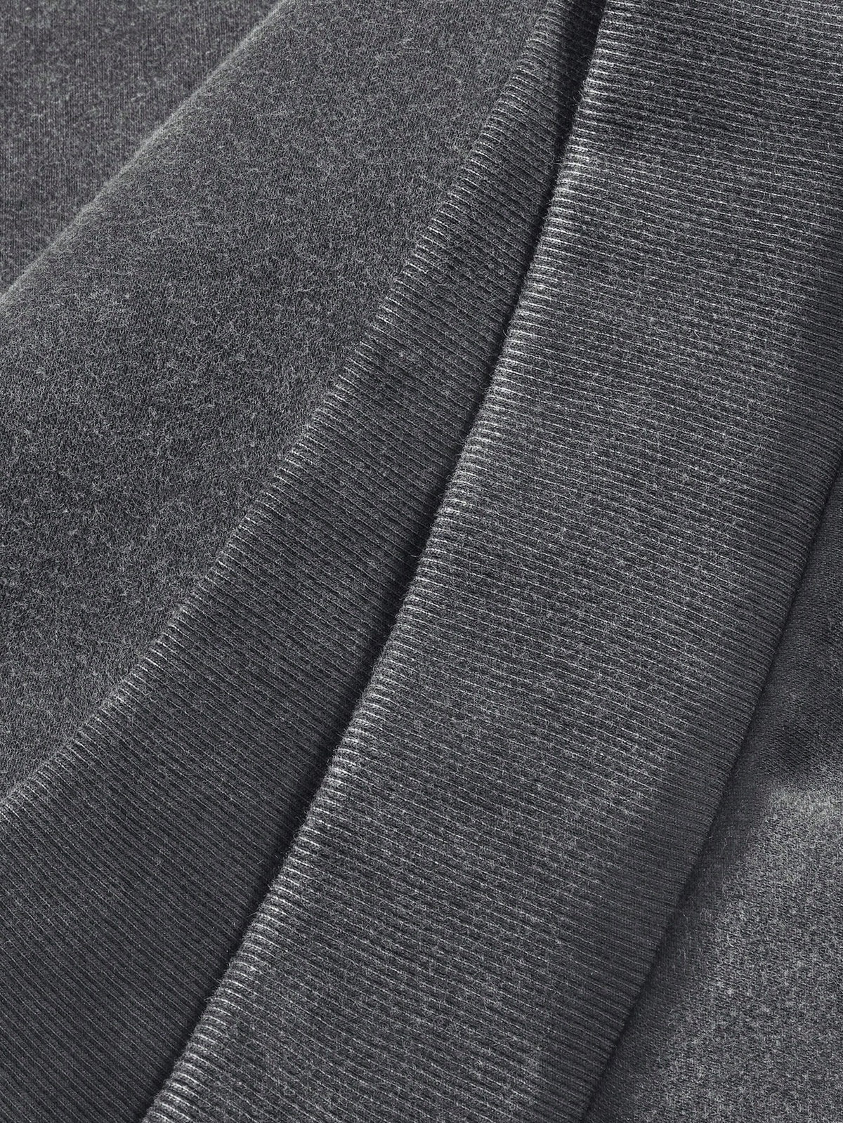 Washed Grey Gothic Thorns Hoodie