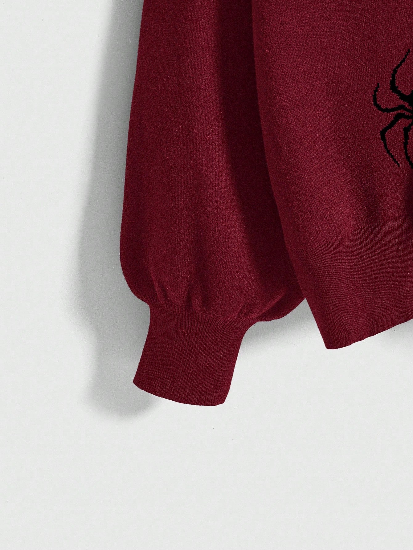 Women Gothic Spider Web Knit Cardigan