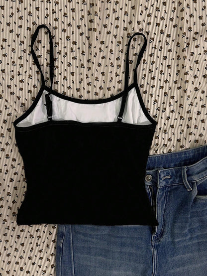 Women Vintage Skeleton Graphic Retro Gothic Tank Top