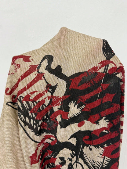 Women Y2K Cupid Off-Shoulder Graphic Top