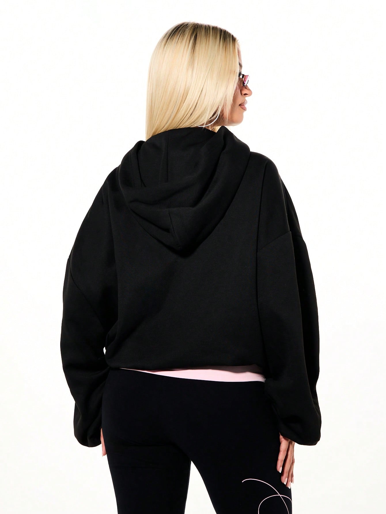 Women's Oversized Zip Hoodie