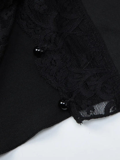 Y2K Baddie Lace Top