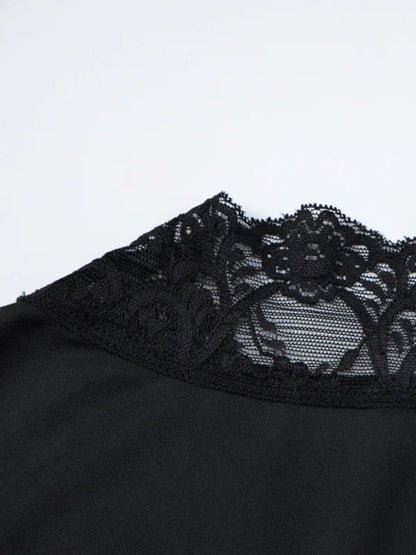Y2K Baddie Lace Top