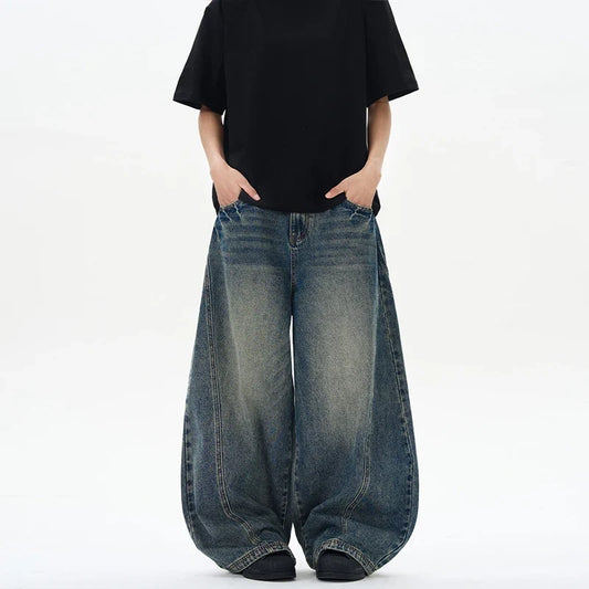 Y2K Balloon Leg Jeans