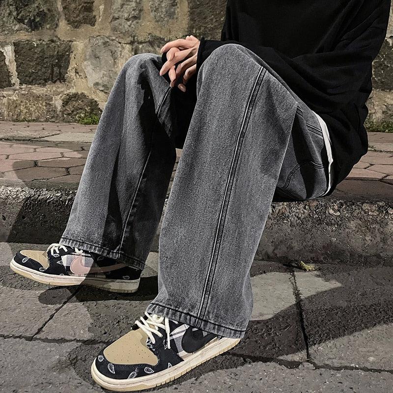 Y2K Drawstring Baggy Jeans