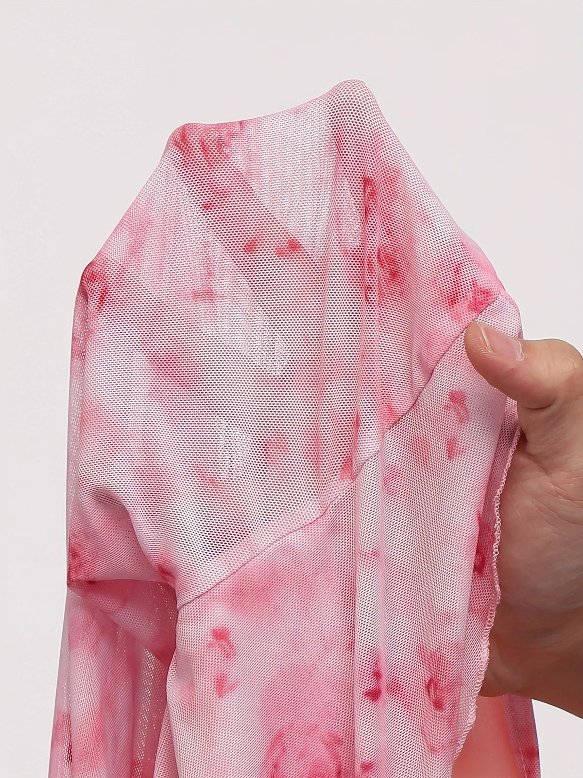 Y2K Floral Tie Front Bow Top
