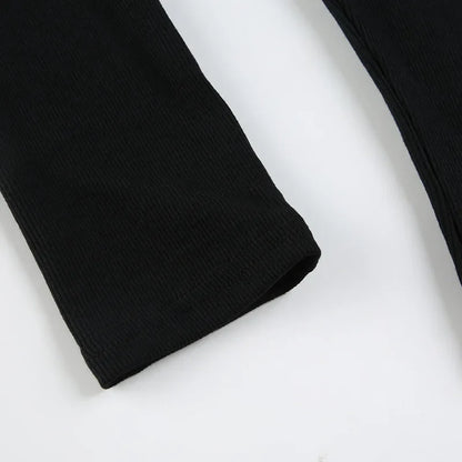 Y2K Lace Trim Button Top