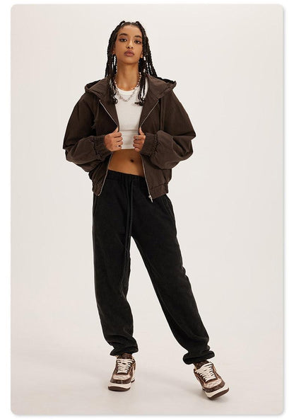Y2K Retro Zip-Up Hoodie