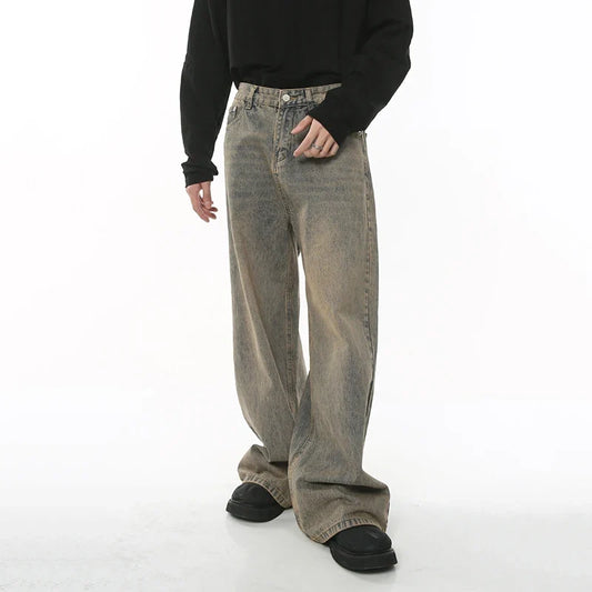 Y2K Washed Denim Baggy Jeans