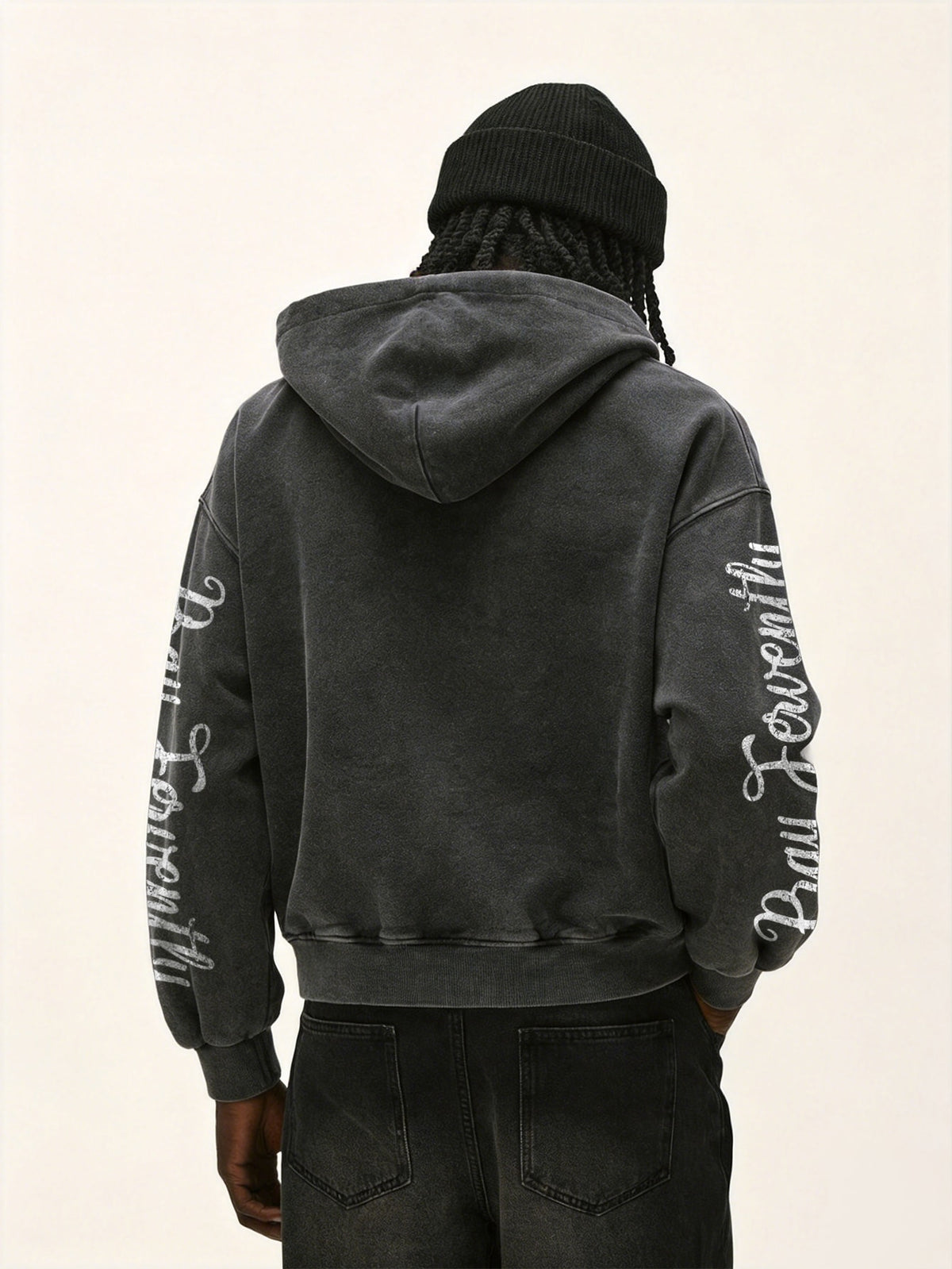 Y2K Vintage Pray Fervently Gothic Hoodie