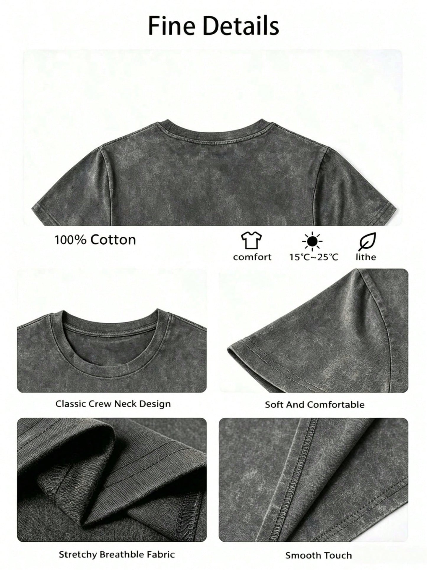 Y2K Washed Graphic Eyes T-Shirt
