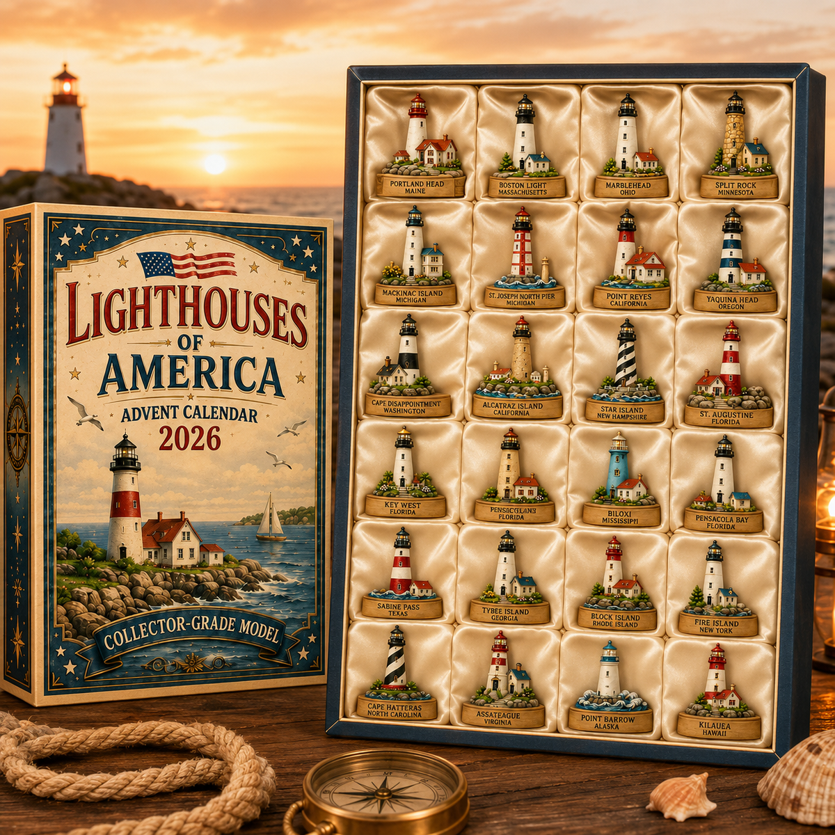 24 Days of Day of Lighthouse America - 2026 Advent Calendar