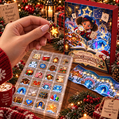 Personalized Kids Advent Calendar 2026, Christmas Mystery Story, Custom Name North Pole Adventure, Christmas Countdown Gift for Girls & Boys