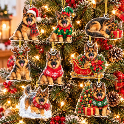 Personalized German Shepherd Advent Calendar 2026, Christmas Dog Blind Box, 24 Day Holiday Countdown