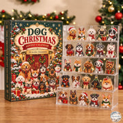 Mixed Breed Dog Advent Calendar 2026 | 24 Day Christmas Countdown with Personalized 2D Ornament