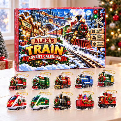 The North Pole Express Countdown - Personalized Christmas Advent Calendar