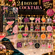 Cocktail Advent Calendar 2026, 24 Day Christmas Countdown, Cocktail Lover Ornaments, Girls Night Holiday Gift, Martini Happy Hour Decor