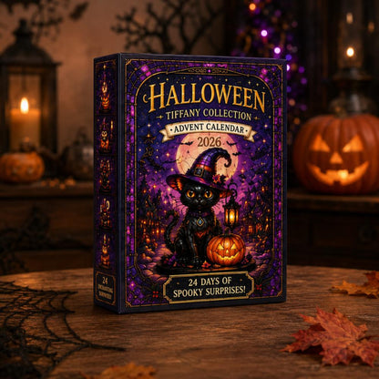 Halloween Advent Calendar, 24 Day Countdown Box, Mystery Box, Acrylic Figurines, Halloween Decor, Spooky Collectible, Blind Box, Halloween Gift