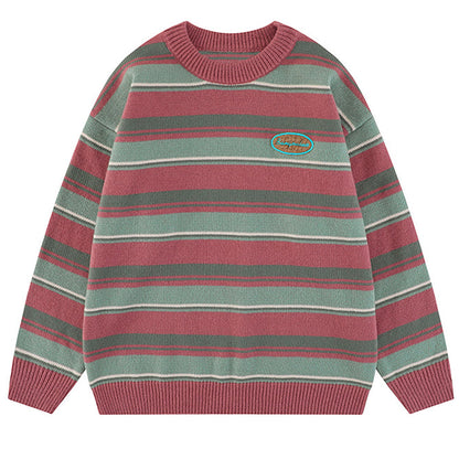 Primary Colors Striped Sweater
