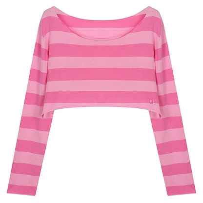 2010's Kid Striped Long Sleeve Top