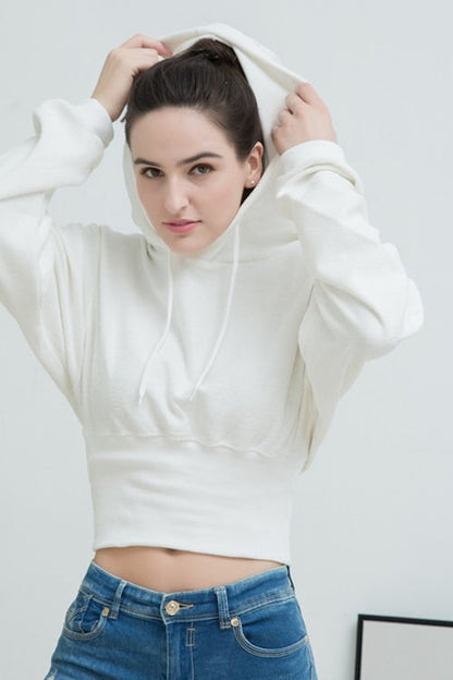 High Waist Loose Fit Hoodie