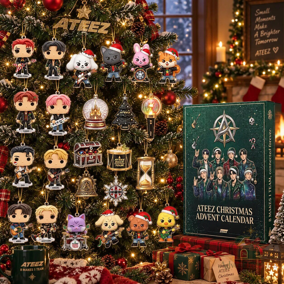 ATEEZ Rock Stage Advent Calendar 2026