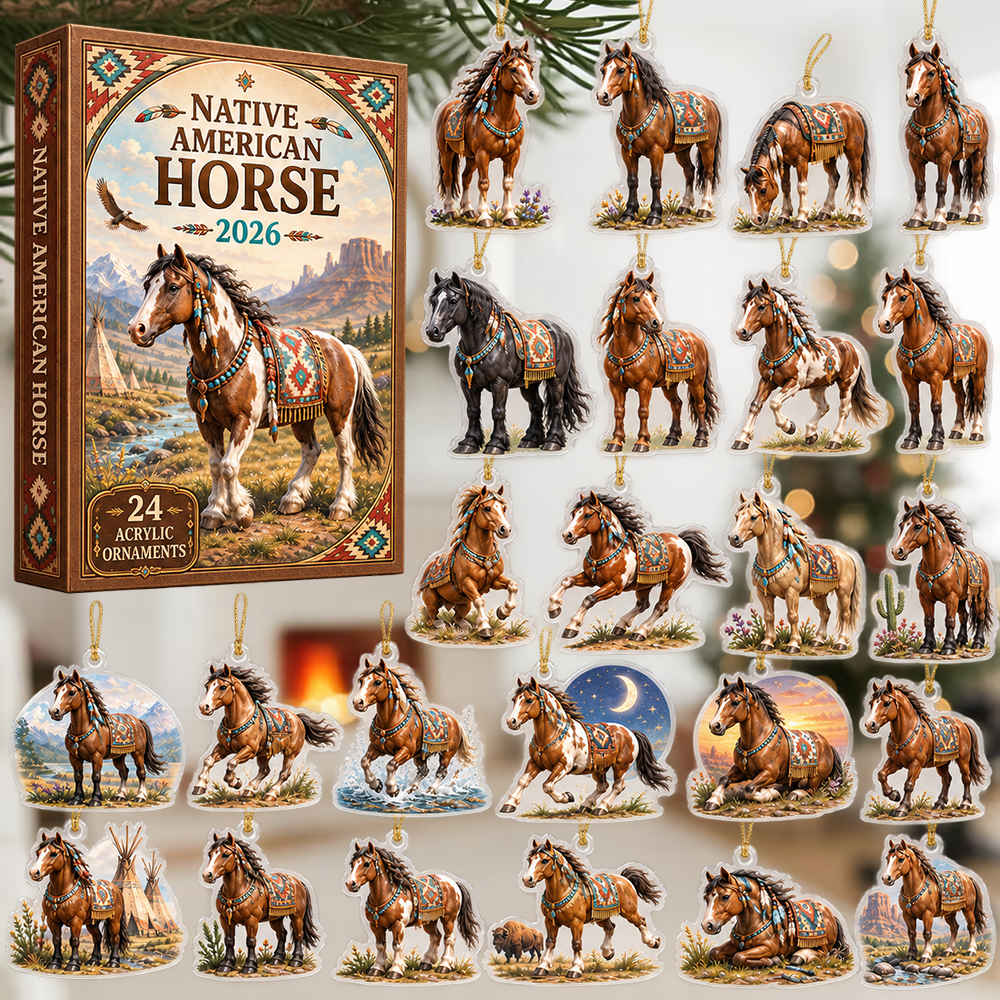 24 Days of Day of Native American Horses - 2026 Advent Calendar