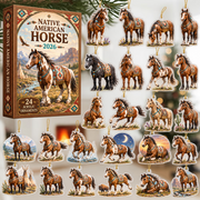24 Days of Day of Native American Horses - 2026 Advent Calendar