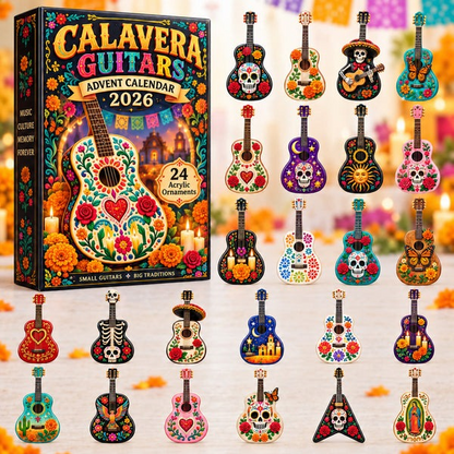 Dia de Muertos 2026 Advent Calendar 24 Day Day of the Dead