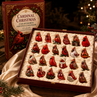 Cardinal Christmas 24-Day Countdown Calendar – Limited Anniversary Edition
