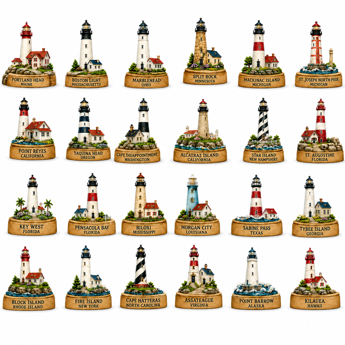 24 Days of Day of Lighthouse America - 2026 Advent Calendar
