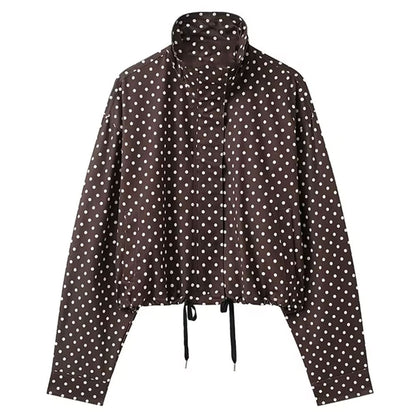 Blokette Style Polka Dot Jacket