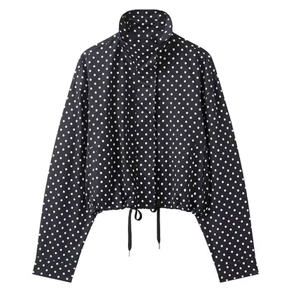 Blokette Style Polka Dot Jacket