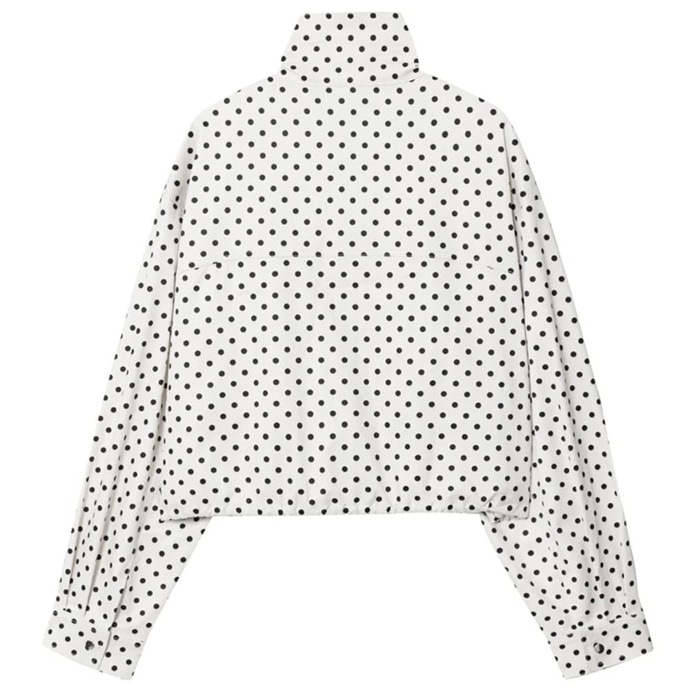 Blokette Style Polka Dot Jacket
