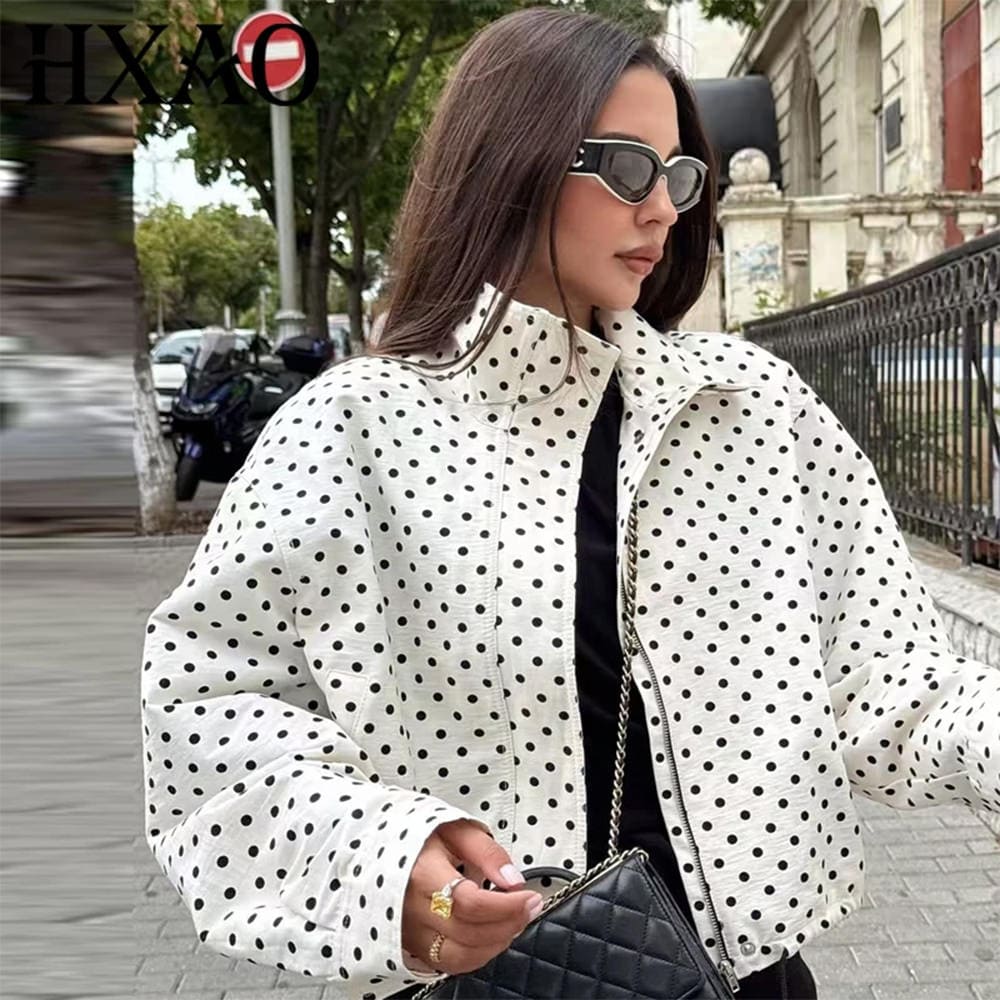 Blokette Style Polka Dot Jacket