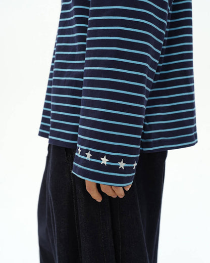 Personality Crisis Striped Long Sleeve Shirt