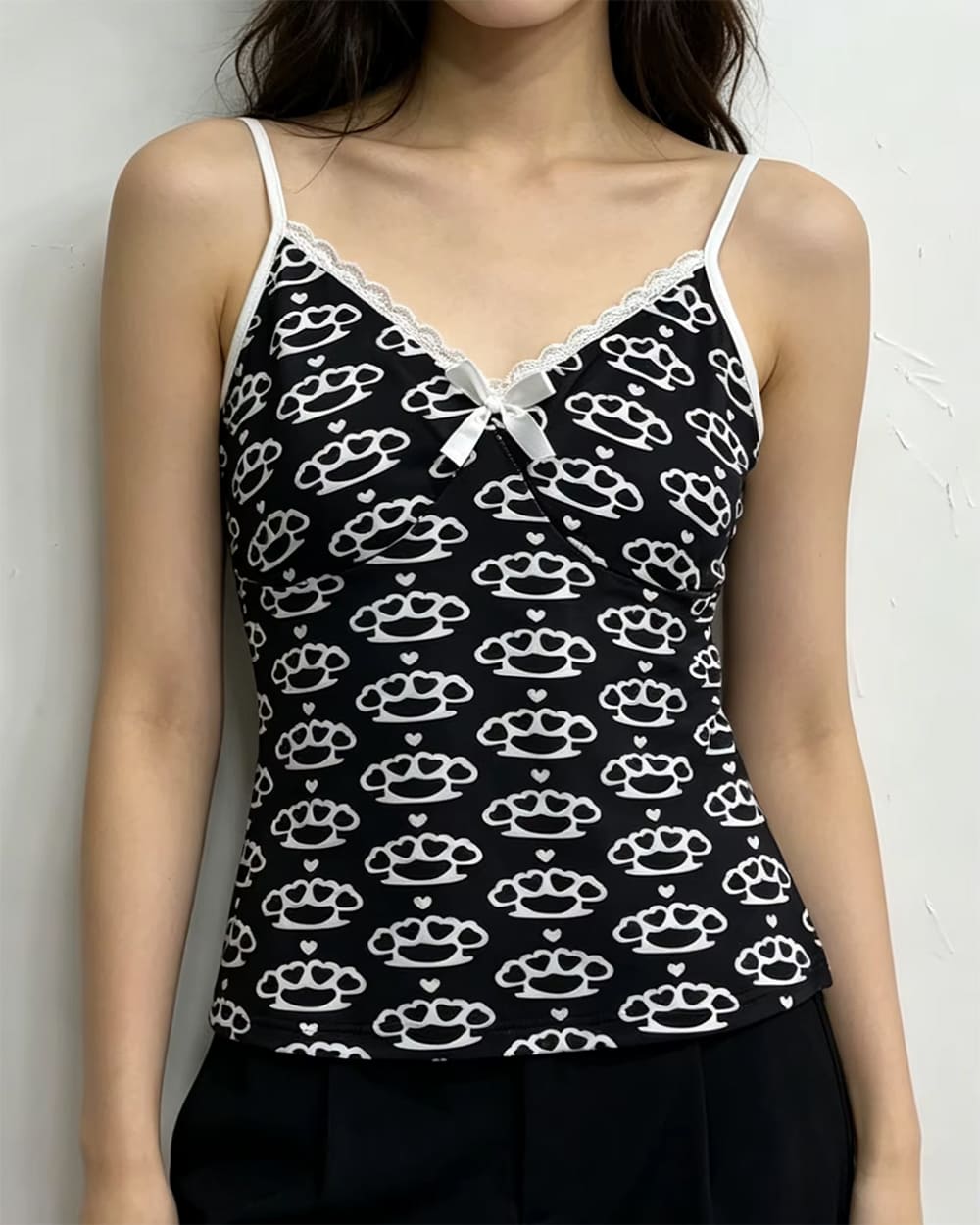 Tough Love Bow Cami Top