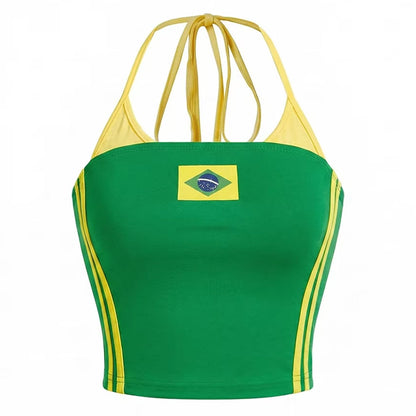 Brazil Layered Halter Top