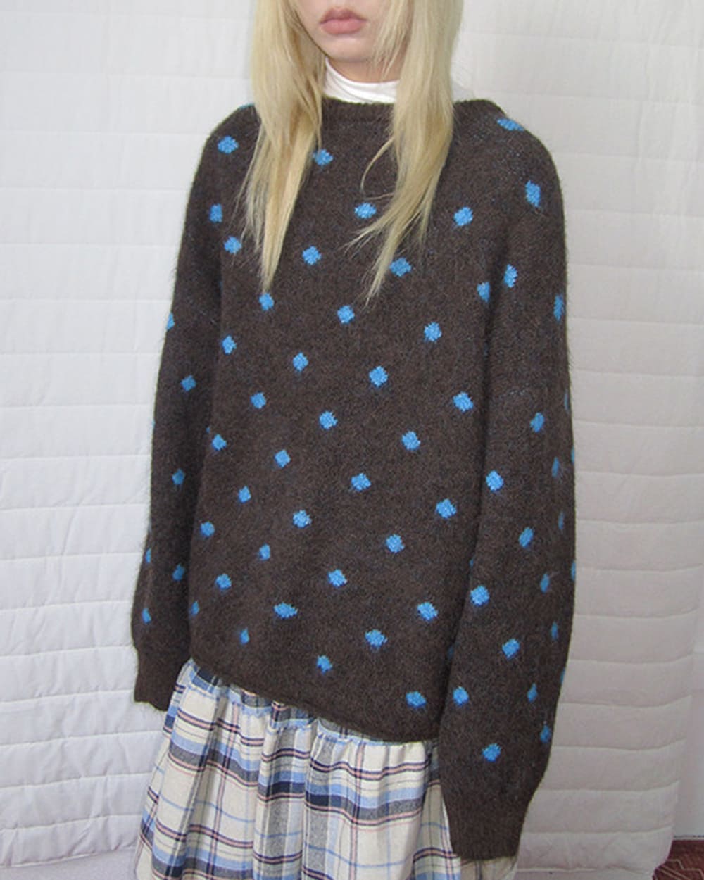 Coffee Break Polka Dot Cardigan