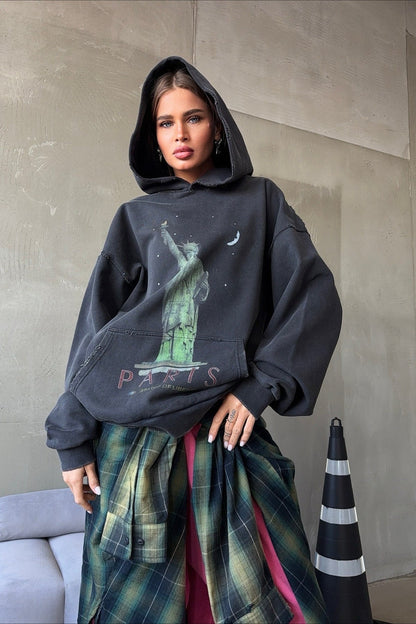 High-Quality Cotton Pullover Hoodie